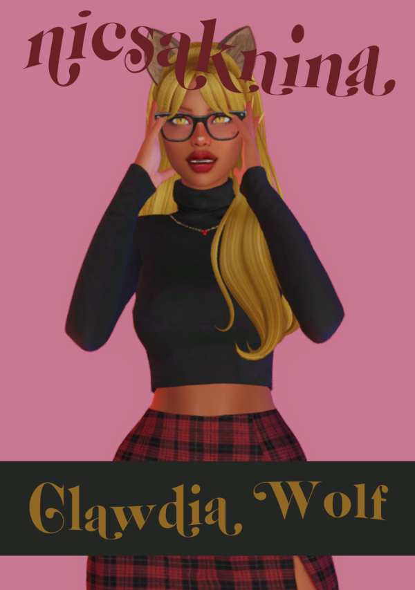 Maxis Match Clawdia Wolf (MH) Downloadable sim by simsfinds - The Sims 4 Custom Content