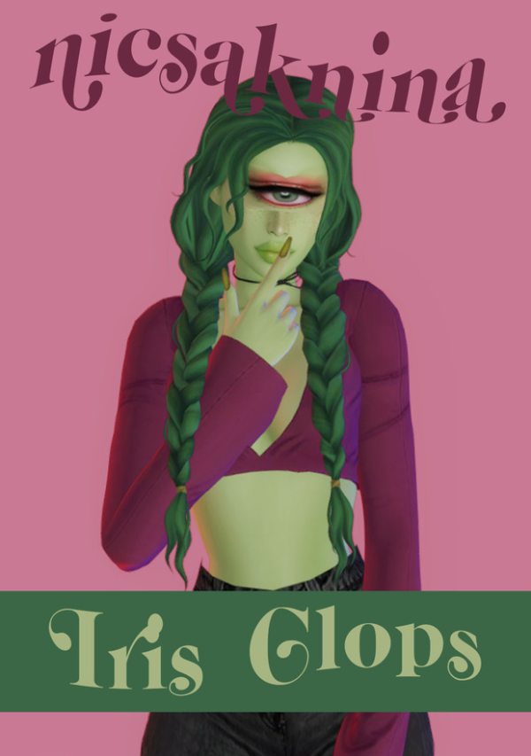 Maxis Match Iris Clops (MH) Downloadable sim by simsfinds - The Sims 4 Custom Content