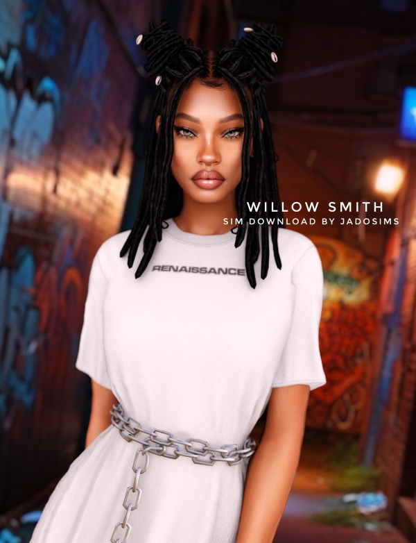 Alpha Willow Smith (Sim Download) by shopwithflynnn - The Sims 4 Custom Content