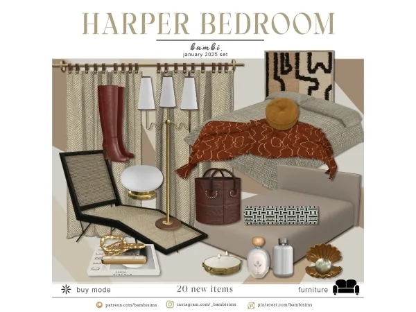 harper bedroom