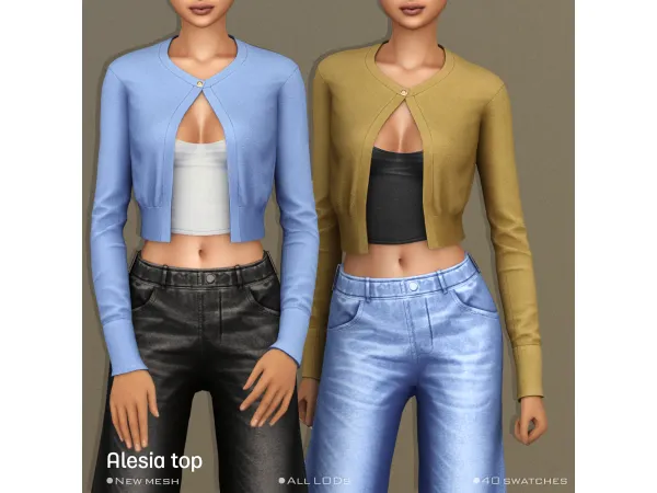 [Belaloallure] Alesia cardigan top