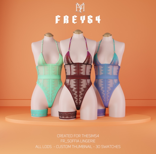Alpha FR_Soffia Lingerie by freys4 - The Sims 4 Custom Content