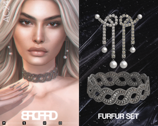 Alpha FURFUR SET by simsfinds - The Sims 4 Custom Content