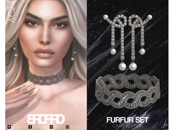 Alpha FURFUR SET by bradfordsims - The Sims 4 Custom Content