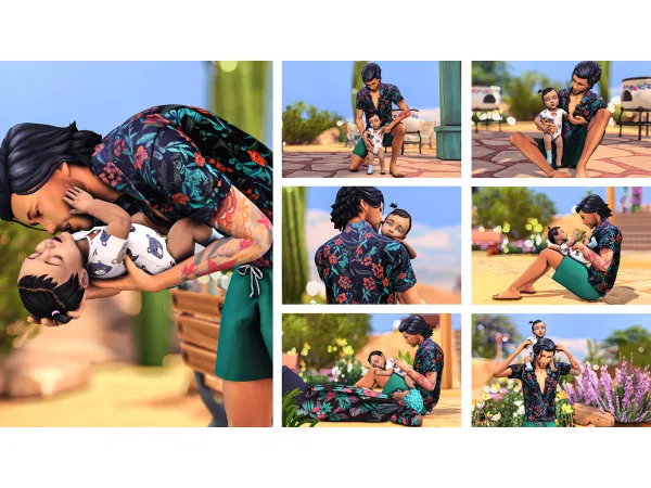 Mix LITTLE BUNDLE OF JOY by Simmireen - The Sims 4 Custom Content