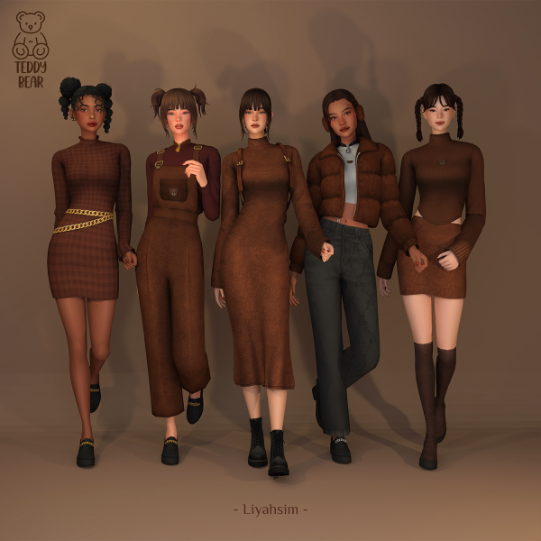 Maxis Match Teddy Bear Collection Public Download link by liyahsim - The Sims 4 Custom Content