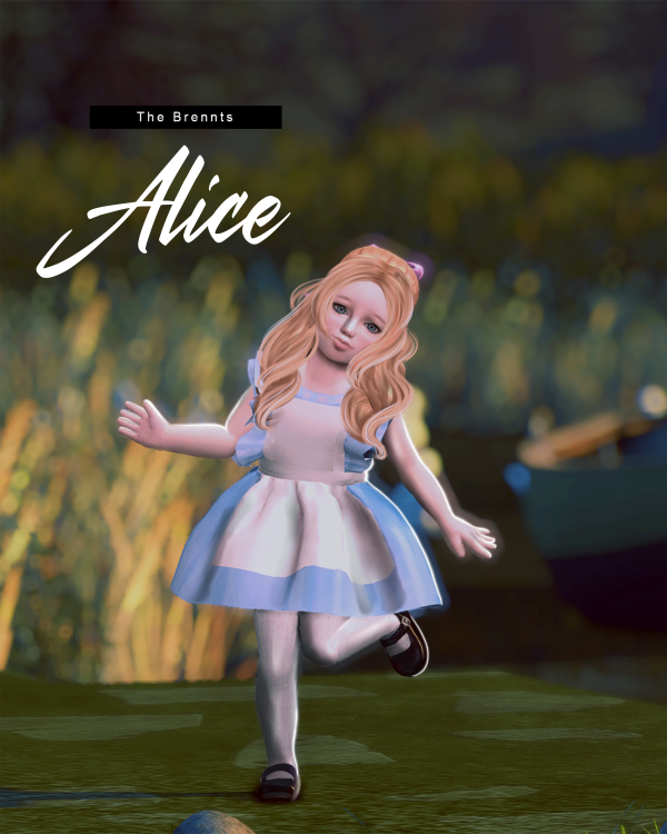 Mix [TheBrennts]Alice by simsfinds - The Sims 4 Custom Content