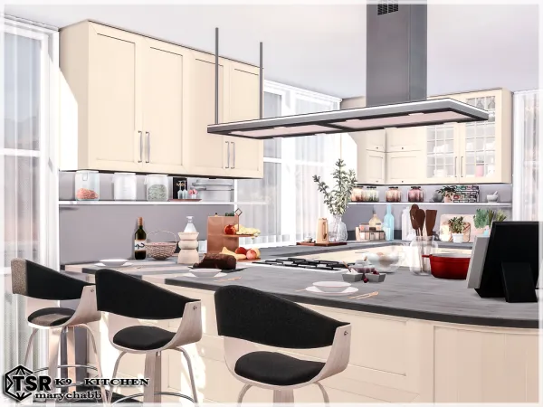 Mix k9 kitchen by marychabb - The Sims 4 Custom Content
