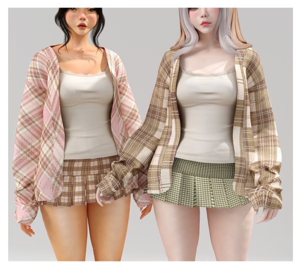 Alpha Huge mini set by babyetears - The Sims 4 Custom Content