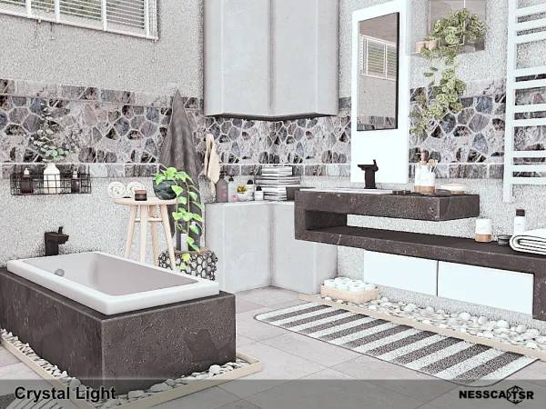 Mix Crystal Light by nesscasims - The Sims 4 Custom Content