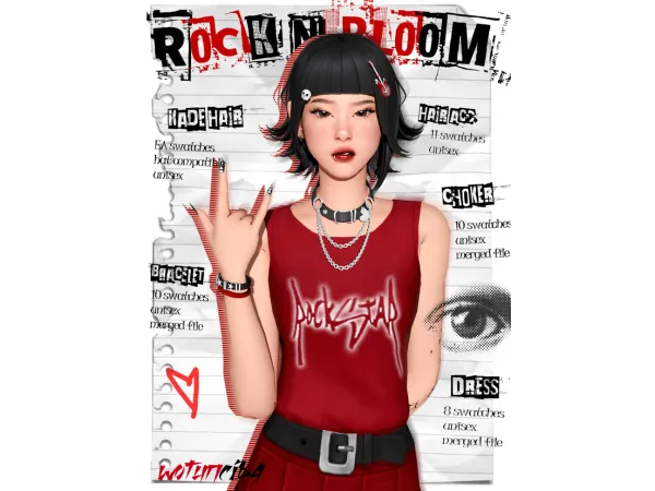 ROCK 'N' BLOOM PACK by wotunciba