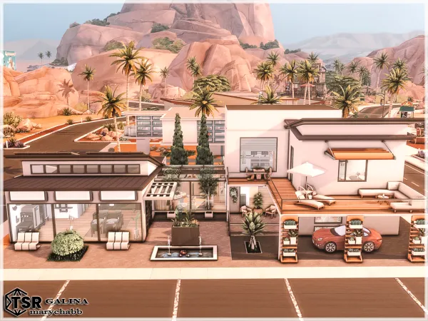 Mix Galina No by marychabb - The Sims 4 Custom Content