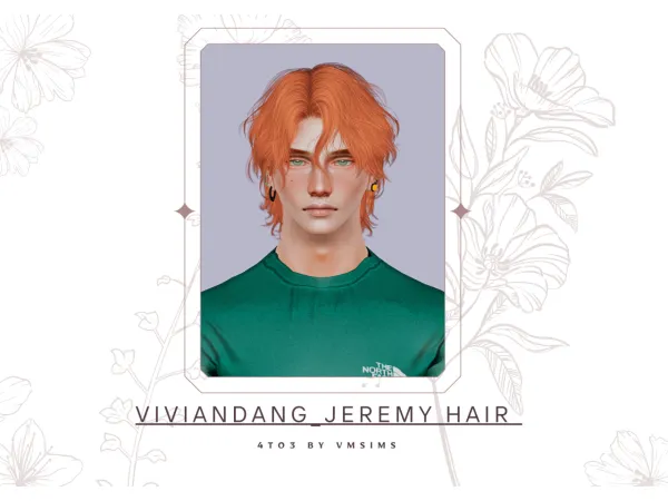 4to3 VivianDang Jeremy Hair by simsfinds - The Sims 3 Custom Content
