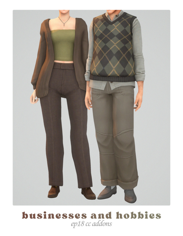 Maxis Match EP18 Businesses Hobbies Add Ons by simsfinds - The Sims 4 Custom Content