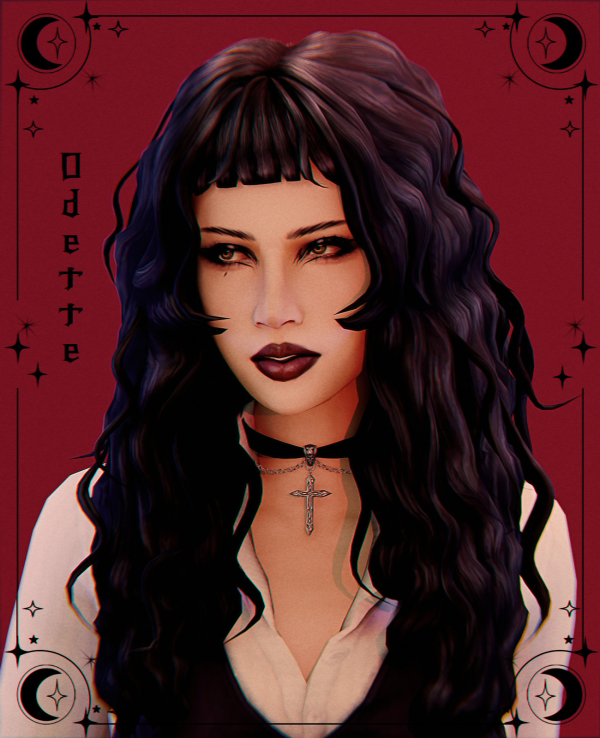 Maxis Match Odette by simsfinds - The Sims 4 Custom Content