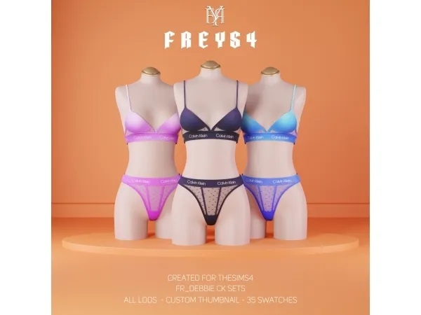 Alpha FR_Debbie Ck Sets - The Sims 4 Custom Content