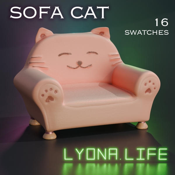 Mix Armchair MeowyBuddy by lyonalife - The Sims 4 Custom Content