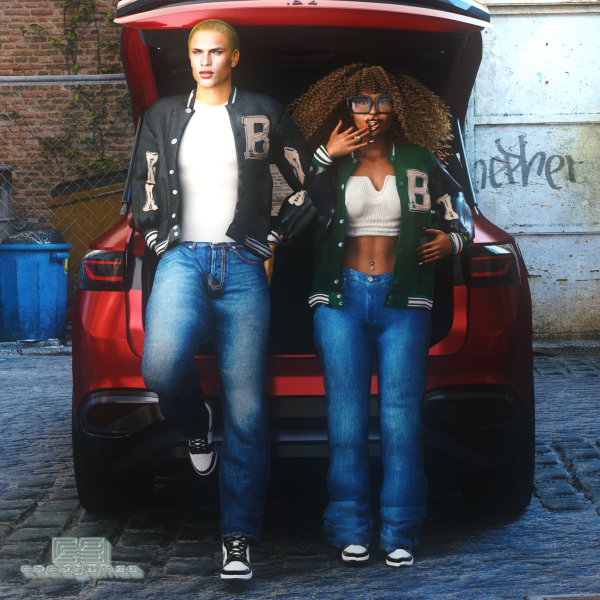 Alpha The New Hipster Set by simsfinds - The Sims 4 Custom Content