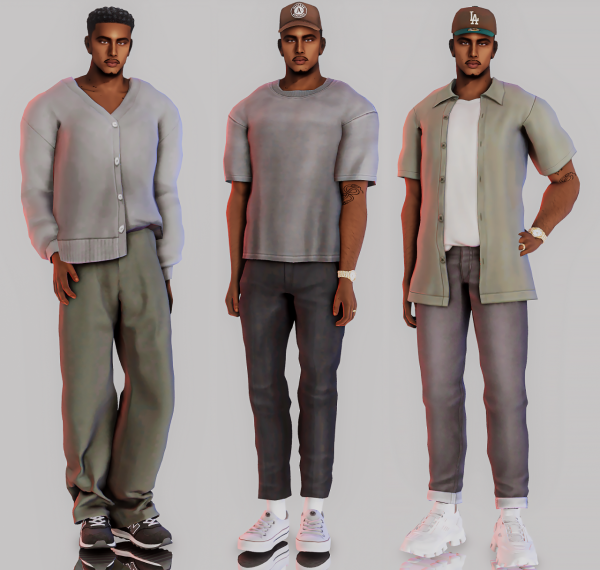Mix Christian's Everyday Lookbook by simsfinds - The Sims 4 Custom Content