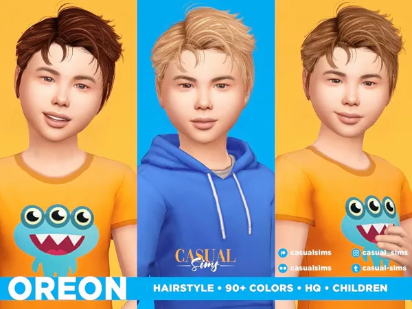 Oreon Hairstyle for Children