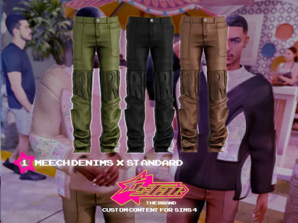 Alpha GSTAR Meech Denims (Standard Version) - The Sims 4 Custom Content