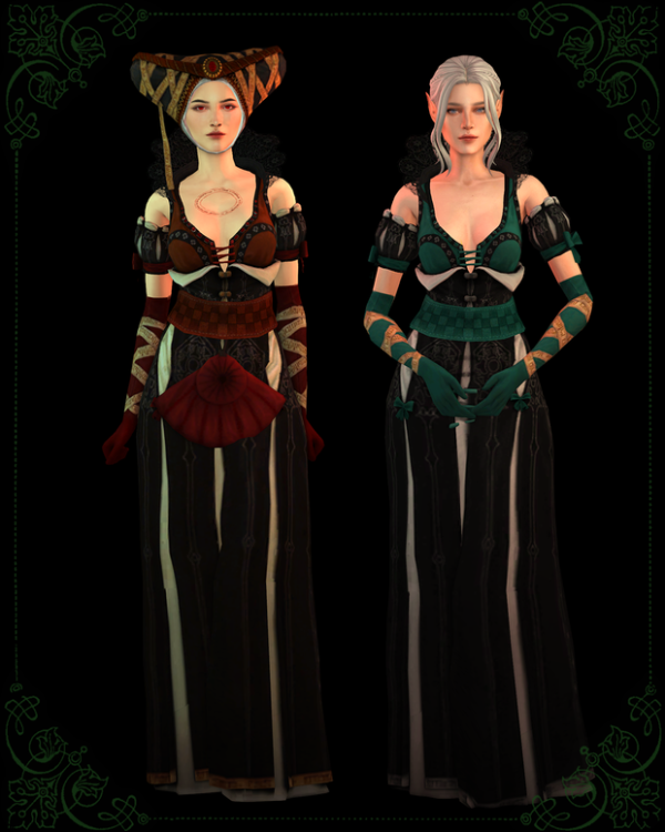 Mix Sheala de Tancarville by simsfinds - The Sims 4 Custom Content