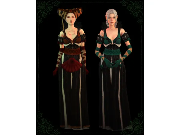 Mix Sheala de Tancarville by moriel - The Sims 4 Custom Content