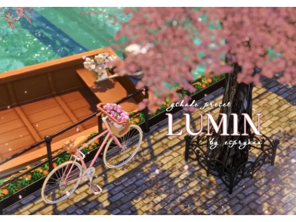 Mix Gshade Lumin by espryana - The Sims 4 Custom Content