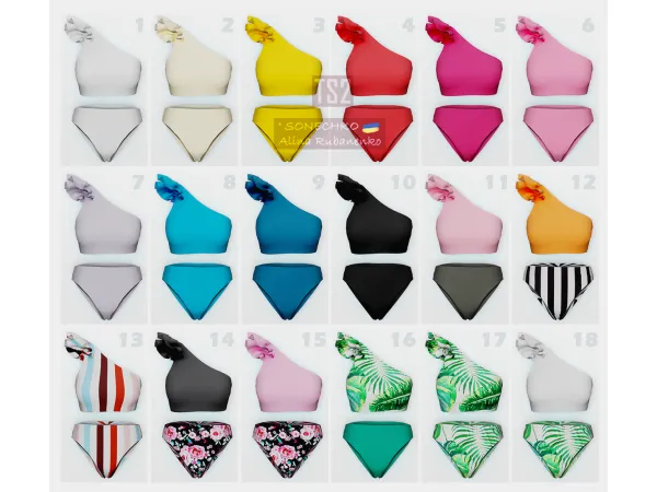 Swimsuit by sonechko - The Sims 2 Custom Content