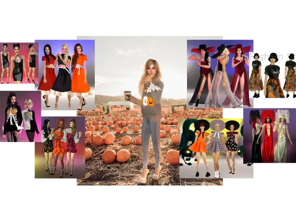 Halloween is coming by sonechko - The Sims 2 Custom Content