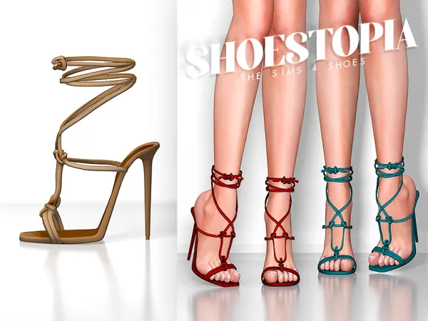 Alpha Shoestopia. Amarra High Heels by shoestopia - The Sims 4 custom content