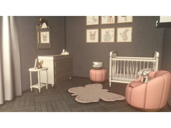 4t2 AnYe Senna Toddler Room Set by simsfinds - The Sims 2 Custom Content