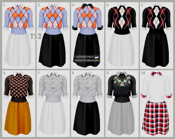 Ready for School AFTF by simsfinds - The Sims 2 Custom Content