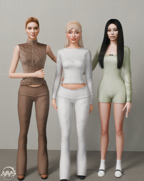 Alpha SKIMS COZY COLLECTION by simsfinds - The Sims 4 Custom Content