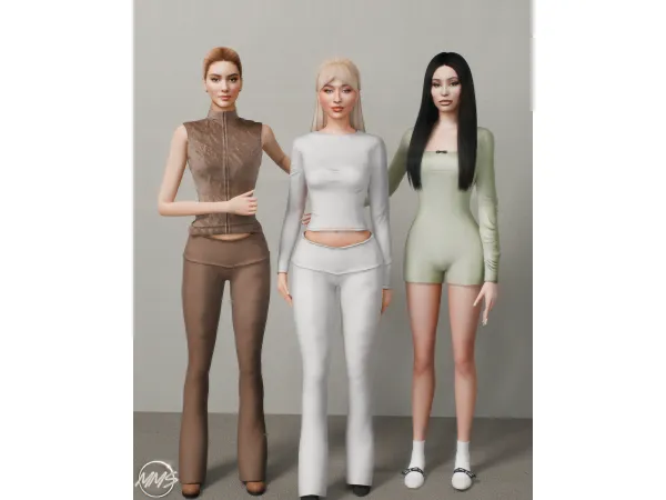 Alpha SKIMS COZY COLLECTION by Makemysims - The Sims 4 Custom Content