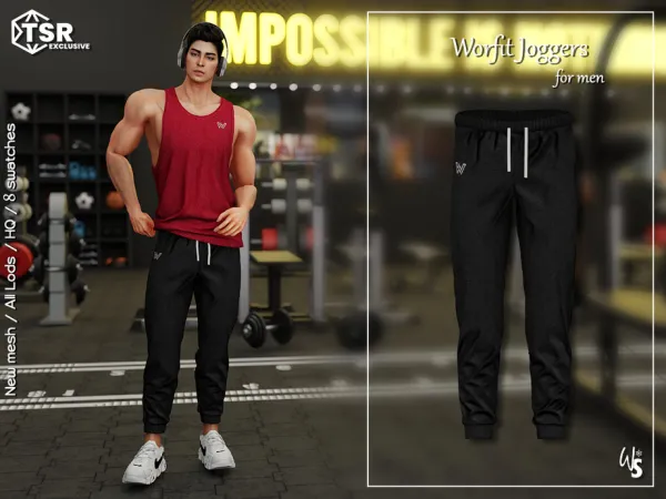 Worfit Joggers for men
