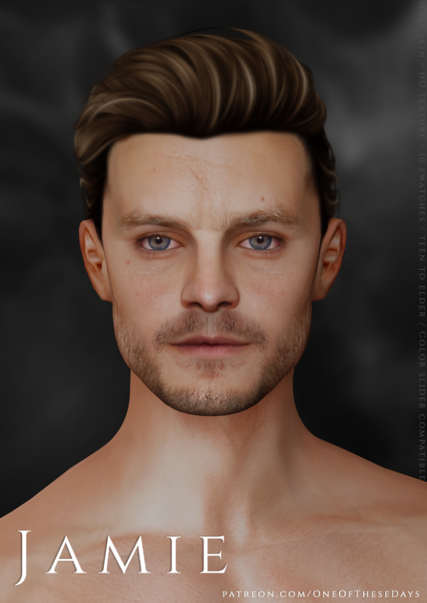 Alpha Jamie SKIN ( tray files) by oneofthesedays - The Sims 4 Custom Content