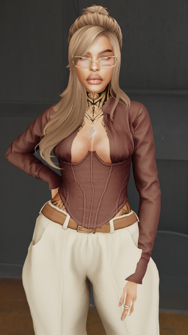 [Belaloallure]_Olya_corset_shirt_top 4T3 by simsfinds - The Sims 3 Custom Content
