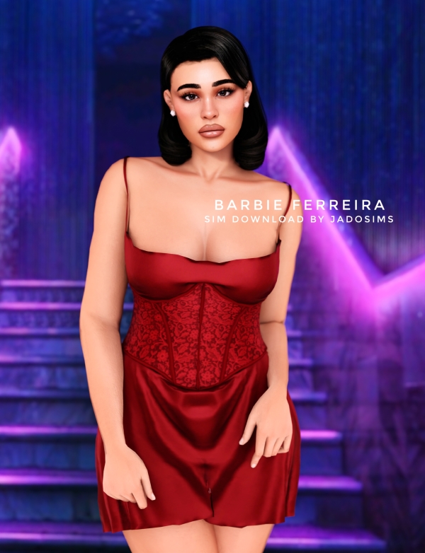 Alpha Barbie Ferreira (Sim Download) by shopwithflynnn - The Sims 4 Custom Content