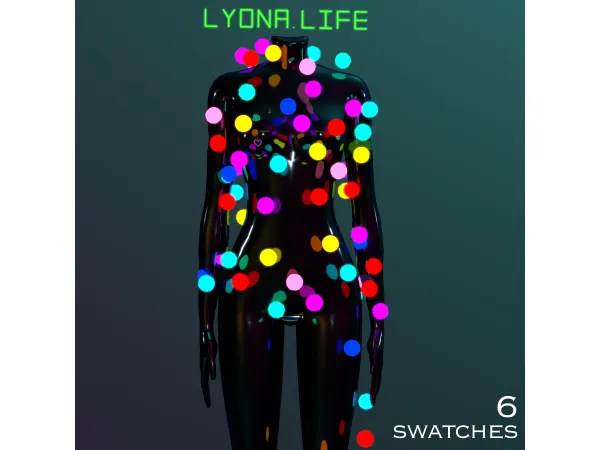 Mix ACC Flashing Garland - The Sims 4 Custom Content