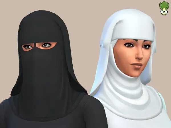 Maxis Match Niqab Egyptian by kapakijo - The Sims 4 Custom Content