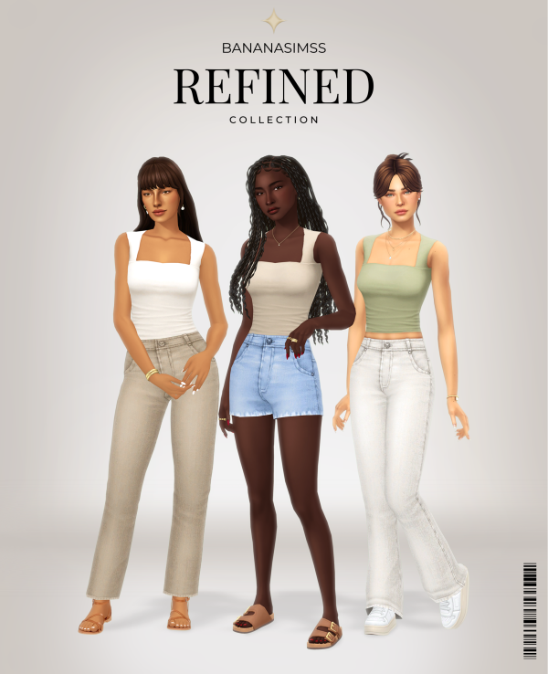 Maxis Match Refined Collection by simsfinds - The Sims 4 Custom Content