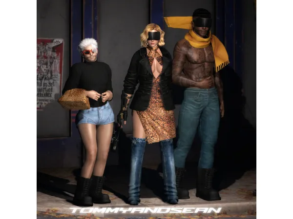 Alpha CONJUNTOS BB MEGAPACK COM NINA WILLIAMS by tommyandseancc - The Sims 4 Custom Content