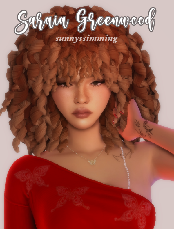 Maxis Match Saraia Greenwood by simsfinds - The Sims 4 Custom Content