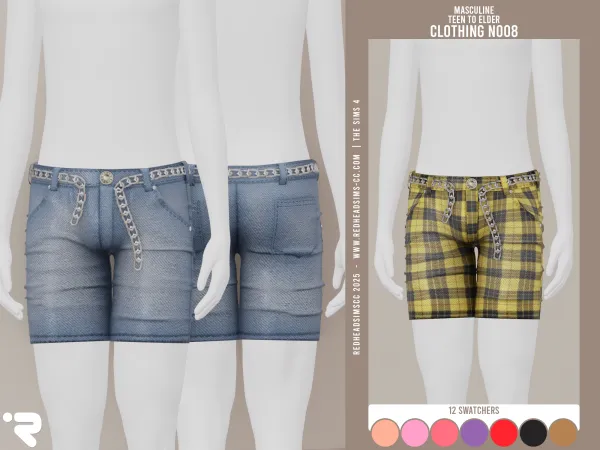 Alpha AM CLOTHING N008 - The Sims 4 Custom Content