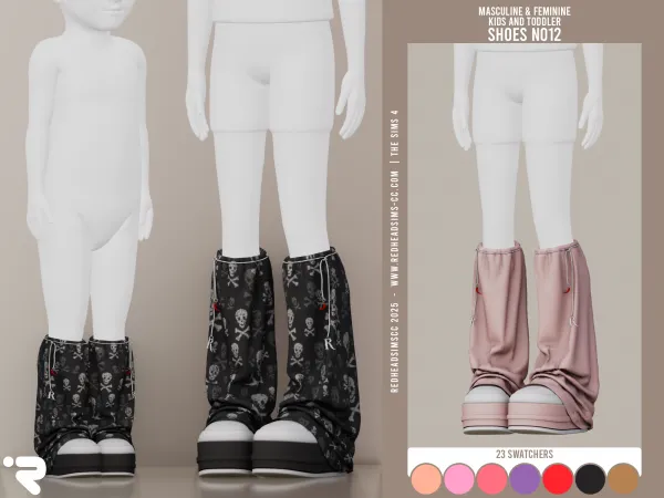 Alpha PU CU SHOES N012 by redheadsims - The Sims 4 Custom Content