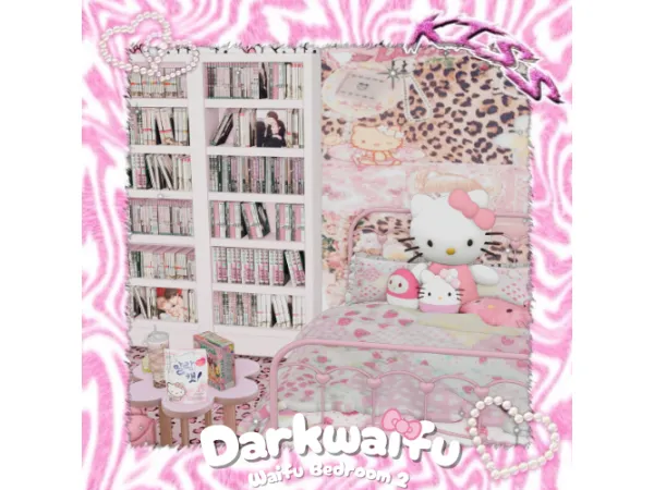Waifu Bedroom by Darkwaifu