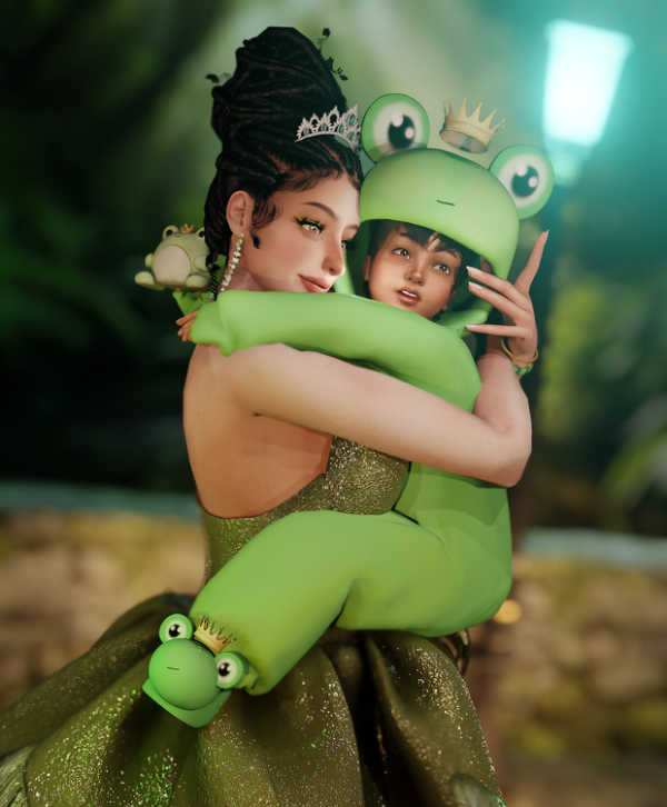 Alpha Tiana The Princess and the Frog by simsfinds - The Sims 4 Custom Content