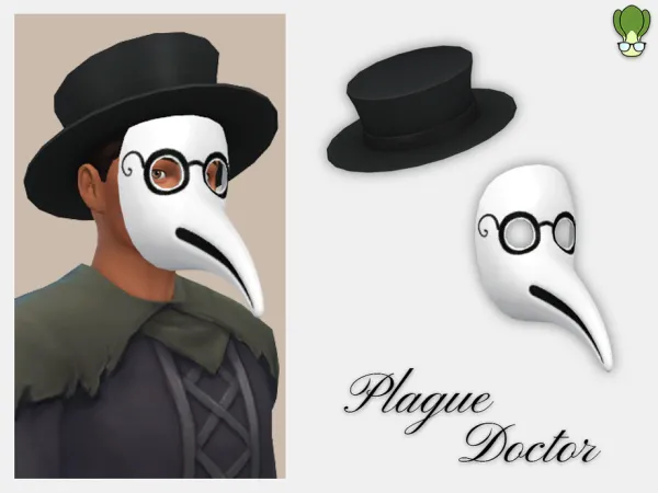 Maxis Match Plague Doctor Set by kapakijo - The Sims 4 Custom Content