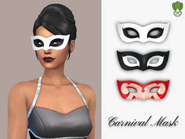 Maxis Match Carnival Mask by kapakijo - The Sims 4 Custom Content